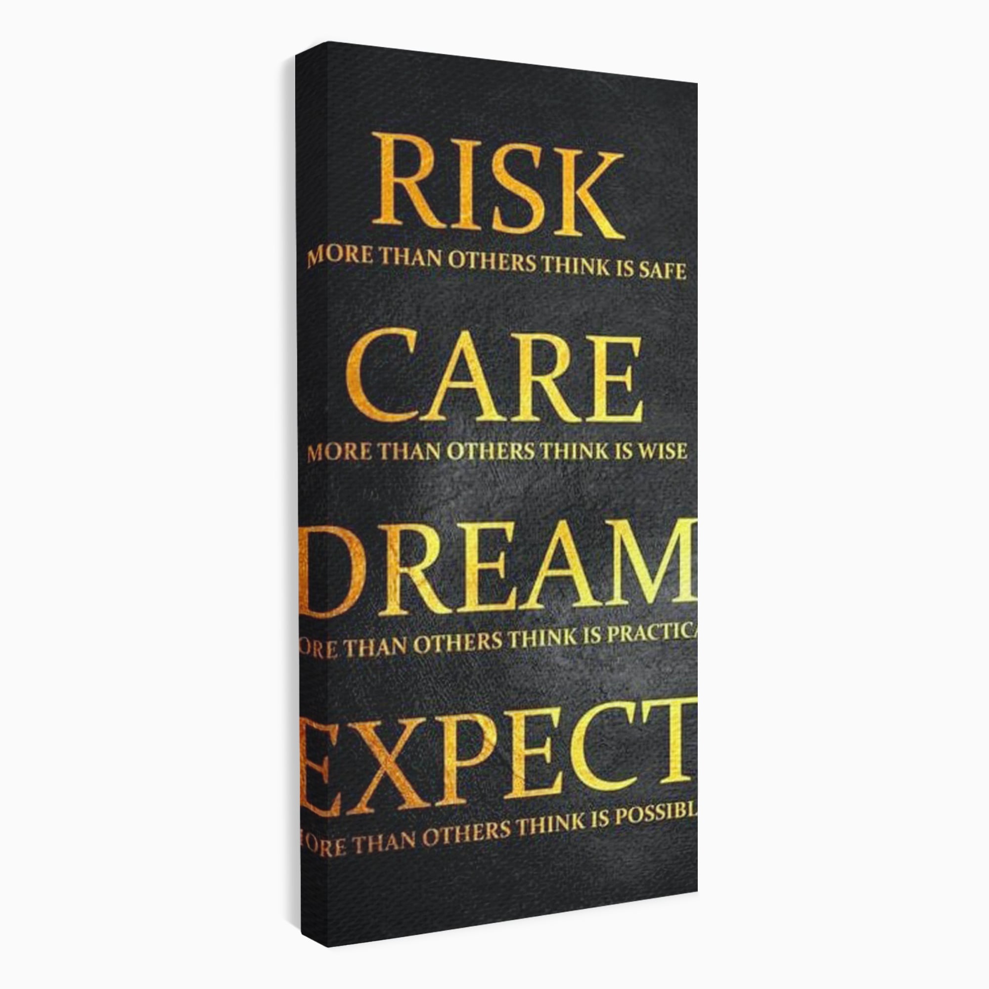 Tablou canvas cu tablou canvas cu citat motivational, fara rama, pe sasiu de lemn